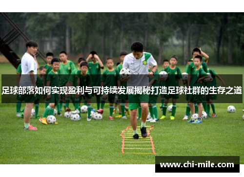 足球部落如何实现盈利与可持续发展揭秘打造足球社群的生存之道 足球部落如何实现盈利与可持续发展揭秘打造足球社群的生存之道